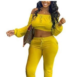 Swahugh Women 2 Piece Tracksuit Set